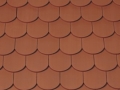 terracotta beaver tail tile