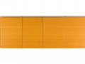 Quadro panel in galvalume with wood grain finish Autumn