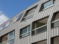 weathered zinc for wall cladding and rainscreen