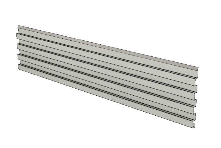 CorruGreat corrugated metal panel for wall cladding and rainscreen 16 ...
