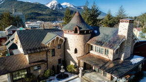 Alaska copper metal shingles roof by Spengler Industries
