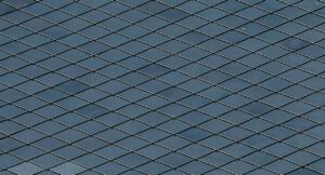 Diamond metal shingles texture